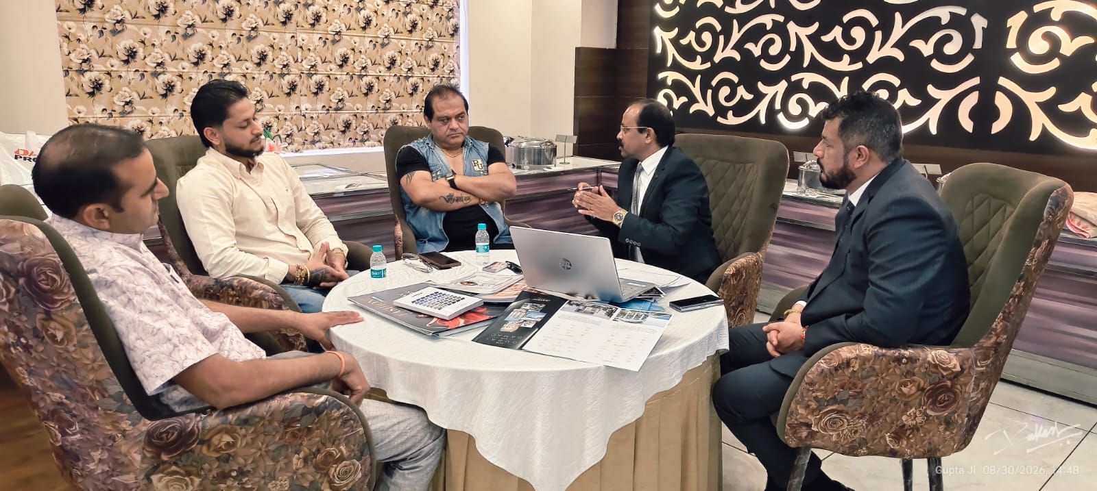 Clients at the Dubai Investment Expo